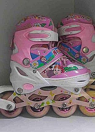 Роликовые коньки б/у ролики детские