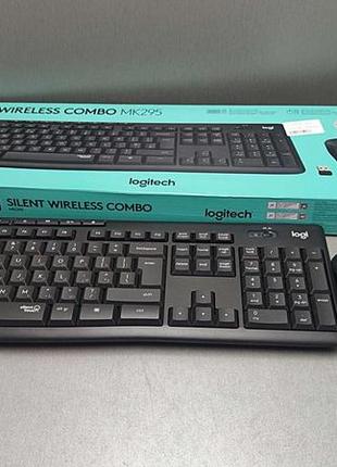 Комплект клавиатура с мышью б/у logitech mk295 silent wireless ua