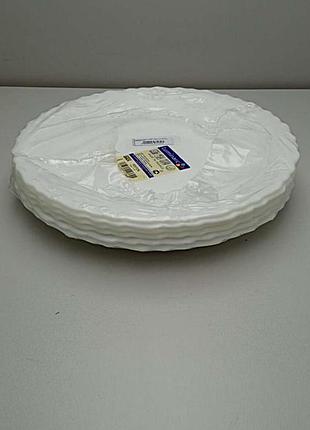 Тарілка б/у luminarc feston h4997 набір днсертних тарілок 6 шт.