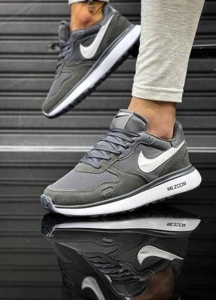 Nike air zoom grey1 фото