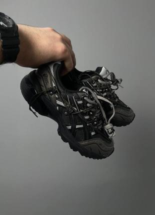 Asics tiger gel-1090 x anderson bell black silver4 фото