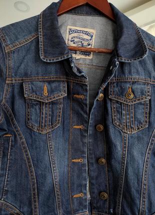 Куртка джинсовая, джинсовка размер xs-s6 фото
