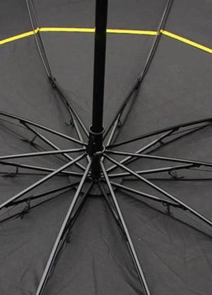 Двухслойный зонт primo topx 130см - black5 фото