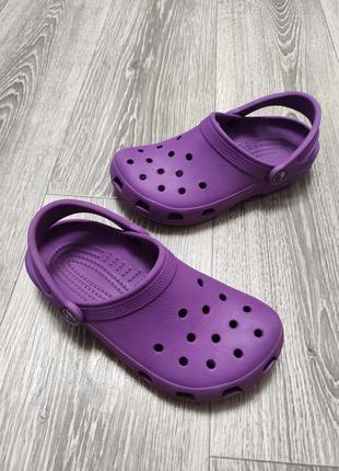 Кроксы клоги сабо шлепанцы crocs m4 w6