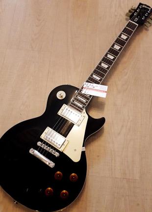 Електрогітара gibson les paul standard black top china1 фото