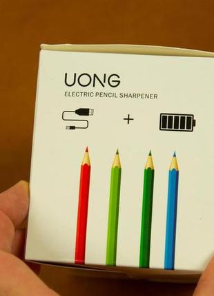 Электрическая точилка для карандашей uong3 фото