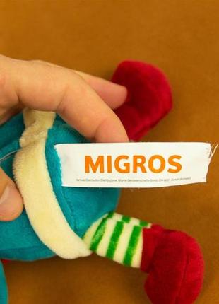 Мягкая игрушка синяя migros2 фото