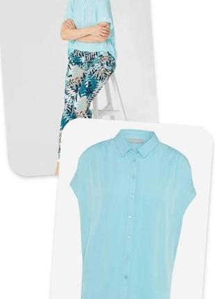 Брендовая красивая блуза canda by c&a батал этикетка