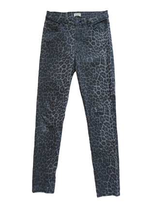 Жіночі леопардові штани / леопардові джинси / леопардові сліми3 фото