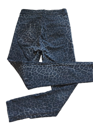 Жіночі леопардові штани / леопардові джинси / леопардові сліми6 фото