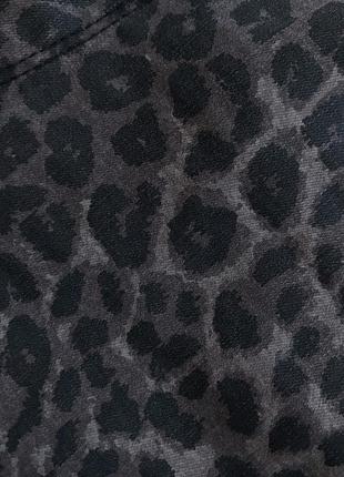 Жіночі леопардові штани / леопардові джинси / леопардові сліми9 фото