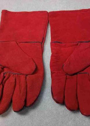 Рабочая одежда и обувь б/у перчатки trident india 8674 краги для сварки