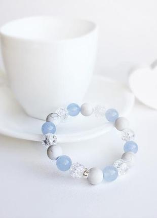 Браслет з натуральних каменів (модель № 82)