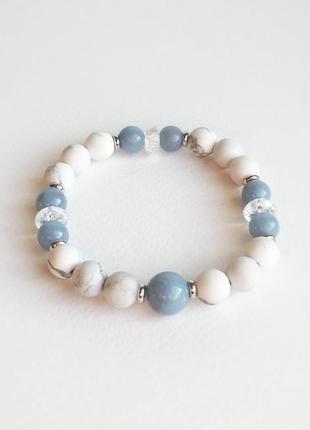 Браслет з натуральних каменів (модель № 182)