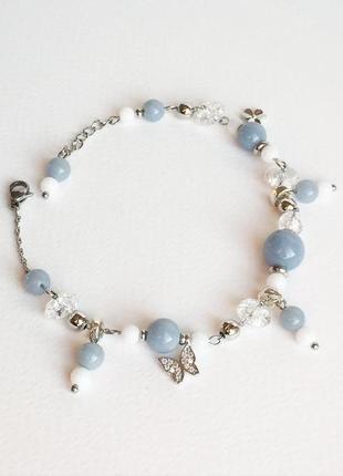 Браслет з натуральних каменів (модель № 185)