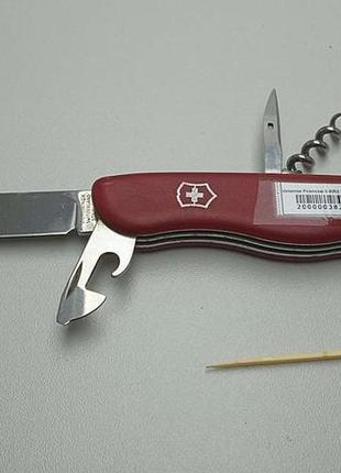 Сувенирный туристический походный нож  б/у victorinox picknicker 0.8353.36 фото