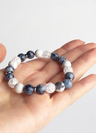 Браслет з натуральних каменів (модель № 229)4 фото