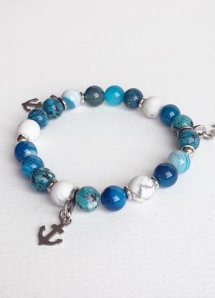 Браслет из натуральных камней (модель № 238)