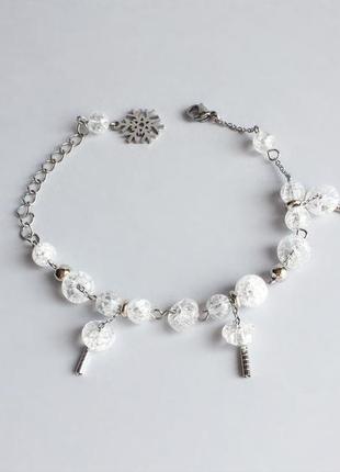 Браслет з гірського кришталю (модель № 386) jk jewelry1 фото