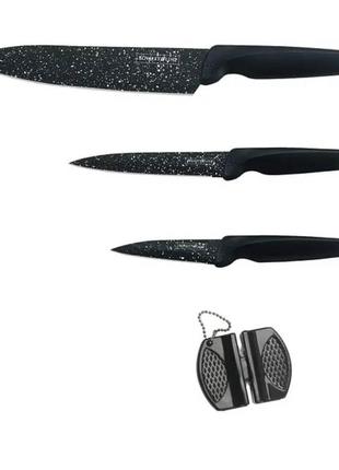 Royalty line набір ножів 3 шт антипригарне покриття німеччина1 фото