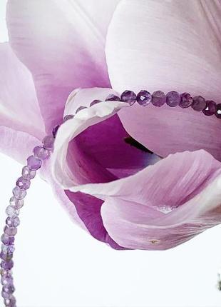 Лаванда оттенки лаванды лавандовый комплект браслетов аметист розовый голубой кварц jk jewelry10 фото