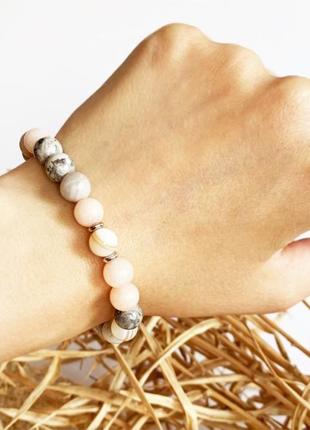 Солома солом'яні мотиви стильний браслет подарунок дівчині (модель № 708) jkjewelry9 фото