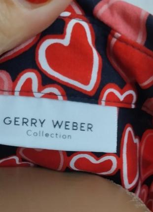 Gerry weber рубашка блуза из вискозы5 фото
