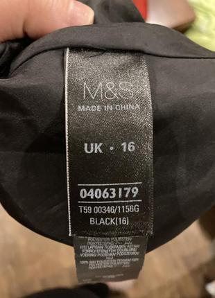 Классическое деловое платье футляр черная marks s spencer6 фото