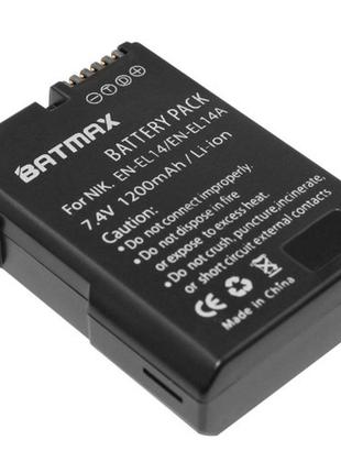 Акумулятор nikon en-el14 (batmax) 1200mah