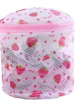 Контейнер для прання, сітчастий компактний мішок контейнер для прання спідньої білизни...
