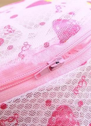 Контейнер для прання, сітчастий компактний мішок контейнер для прання спідньої білизни...