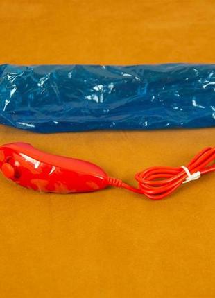 Джойстик nintendo wii nunchuk (red)