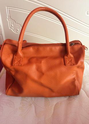 Хит моды оранжевая сумка3 фото