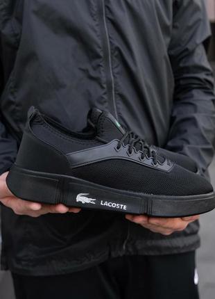 Чоловіче взуття lacoste black4 фото