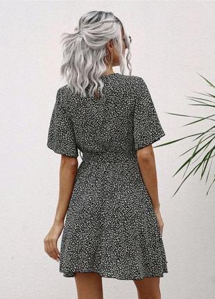 Женское легкое летнее короткое платье из ткани софт размеры 42-523 фото