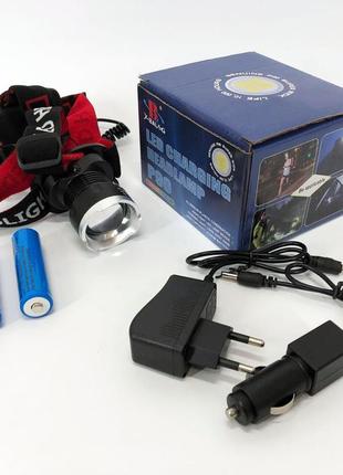 Yui налобний ліхтар x-balog bl-t07b-p90, потужний тактичний ліхтарик налобний, водонепроникний ліхтар5 фото