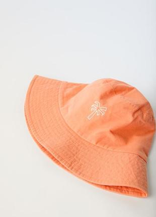 Панама zara 10-14, 6-9 лет на 54 и 56см в принт