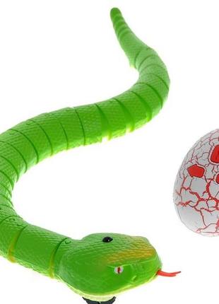 Змея с пультом управления zf rattle snake (зеленая)3 фото