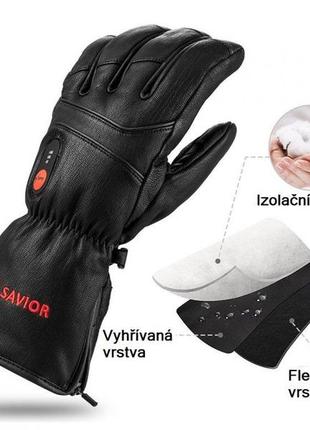 Сток перчатки с подогревом savior3 фото