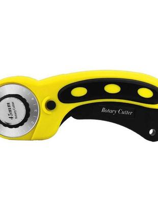Дисковий ніж для розкрою frontier rc макетний 45мм жовтий (6533)1 фото