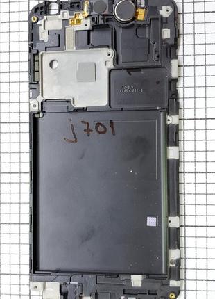 Рамка модуля samsung j701f galaxy j7 neo для телефона original