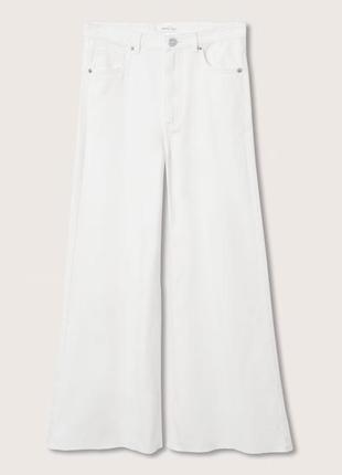 Белые джинсы палаццо на подростка1 фото