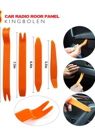 Набор инструментов для разборки пластиковых деталей салона авто. пластиковые инструменты.