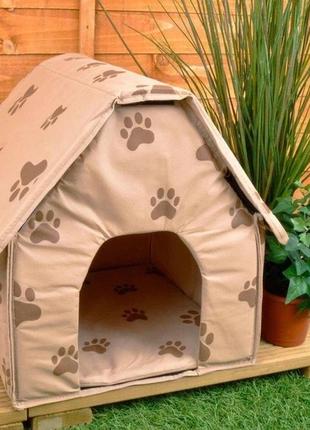 Будок для собак і кішок portable dog house будка