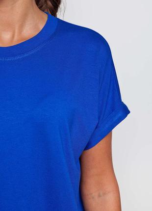 Базовое платье-футболка цвета электрик esmara xl1 фото