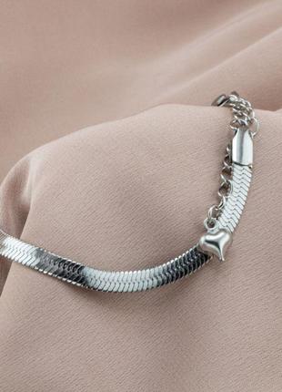 Женский браслет из нержавеющей стали stainless steel.