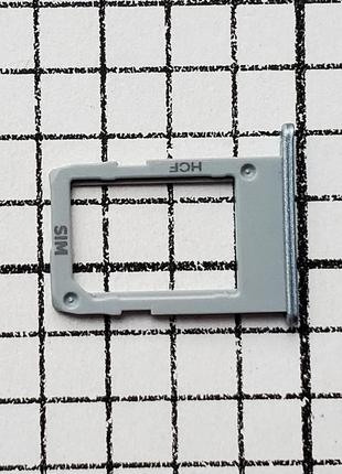 Держатель sim-карты samsung j530f galaxy j5 (2017) для телефона синий б/у original