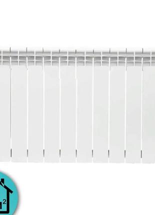 Электрорадиатор electro.10w+ плюс 500/100 (200вт) wi-fi 1300вт с настенными креплениями