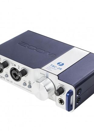 Аудиоинтерфейс zoom tac-2r thunderbolt (б/у)