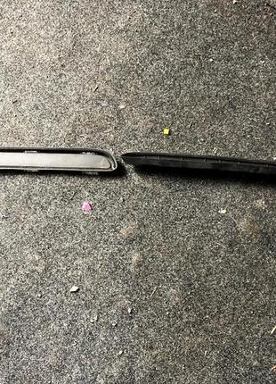 Накладки заднего бампера пара lexus ct200h 2010-2013 (52566-76010)